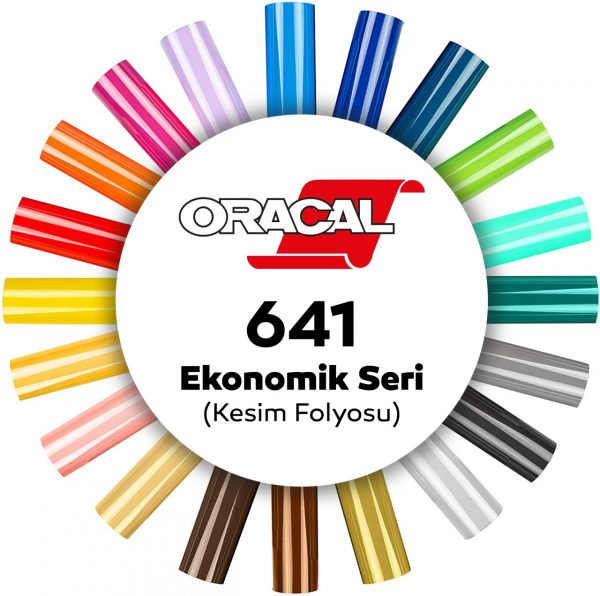 ORACAL 641 RENKLİ KESİM FOLYOSU