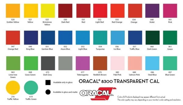 ORACAL® 8300 Transparent Cal - Görsel 5