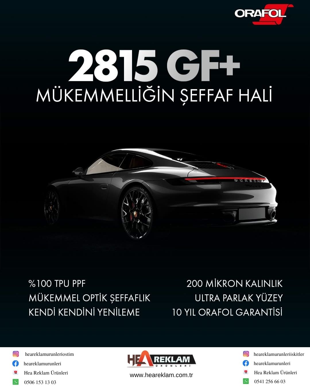 ORACAL PPF TPU ORAGUARD 2815GF+